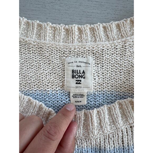 Billabong Oversized Sweater Boho Bohemian Surfer Beachy s - Picture 4 of 5